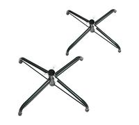 SWOOMEY 2 Piezas Soporte de Árbol de Navidad de Metal Base Resistente para Árboles de Navidad Soportes Estables para Decoración Navideña Hogar