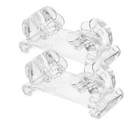 SWOOMEY 2 Piezas Soporte Kalimba Acrílico Transparente Estante de Exhibición para Piano de Pulgar Soporte Duradero y Portátil para Instrumentos Musicales