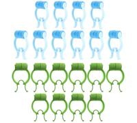 SWOOMEY 20 Clips de Fijación Nasal para Ejercicios de Ventilación Pulmonar, Compactos y Portátiles, Fabricados en Pom y Eva, Ideales para Mejorar la Respiración Nasal
