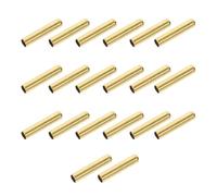 SWOOMEY 20piezas Puntillas Metálicas para Cordones de Zapatos Herretes de Metal Duraderos para DIY y Reparación de Cordones Accesorios Manualidades