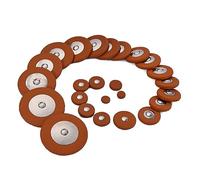 SWOOMEY 25piezas Almohadillas De Cuero Para Saxofón De Protección y Reemplazo Para Claves De Saxofón Material Duradero y Ligero Para Saxofones Altos