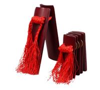 SWOOMEY 2piezas Conjunto Infantil Allegro Instrumento Chino De Kuaiban Chino Para Principiantes Instrumento De Percusión Allegro Clapper Para Actuaciones Escolares