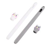 SWOOMEY 2piezas Funda Protectora De Silicona para Stylus Pencil Compatible Pencil y Protección De Punta Diseño Elegante y Duradero