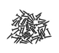 SWOOMEY 50piezas Tornillos De Afinación Para Guitarra Compatible Guitarras Eléctricas y Acústicas Instalación Sencilla Material De Resistente Color Negro