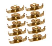 SWOOMEY 5pares Ajustador De Erhu De Cobre De Herramienta De Afinación Profesional Accesorios De Violín Sintonizador Para Erhu y Violonchelo Diseño Práctico y Conveniente