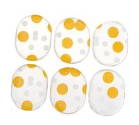 SWOOMEY 6piezas Almohadillas Silicona Autoadhesivas Para Amortiguación De Tambores Reductores De Sonido Para Batería Para Controlar Resonancias Instrumentos De Percusión Puntos