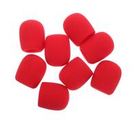 SWOOMEY 8piezas De Micrófono De Mano Fundas Protectoras De Espuma Reutilizables Mayoría De Micrófonos Para Grabación