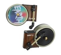 SWOOMEY Ambientador de Vinilo para Coche 2 Piezas Clip para Ventilación Diseño Tocadiscos Retro Giratorio Difusor Aromas Frescos Adecuado Automóviles Uso Diario