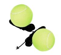 SWOOMEY Balones de Tenis Superficie de Lana y Goma Kit de 2 Piezas para Entrenamiento de Alto Rebote para Práctica de Tenis y Entrenamiento Personal