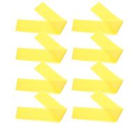 SWOOMEY Bandas Elásticas de Pe Amarillas 10 Piezas Fáciles de Limpiar y Quitar para Sillas de Aula Ideales Pies Inquietos en Interiores