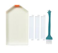 SWOOMEY Bandeja para Clasificar Gemas con Separadores de Plástico y Gran Capacidad, Kit de 5 Piezas para Dibujo y Manualidades DIY