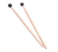 SWOOMEY Baquetas de Madera Mango Cómodo y Diseño para Crear un Sonido Hermoso para Glockenspiel y Diapasón, 2 Piezas Ideales para Niños y Aprendices de Batería