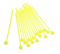 SWOOMEY Baquetas Para Niños Amarillas De Mano 16 Unidades, Martillos De Tambor Didácticos Para Educación Musical Infantil, Material Educativo Práctico Para Desarrollo Sensorial y Motriz