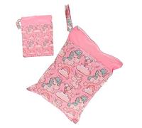 SWOOMEY Bolsa de con Doble Cierre Organizador de Secos y Húmedos para Bebés para y Actividades Unicornio