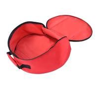 SWOOMEY Bolsa para Caja de Percusión 13/14 Pulgadas de Tela Oxford Roja, Bolsa Portátil para Transporte Manual y Protección al Aire Libre