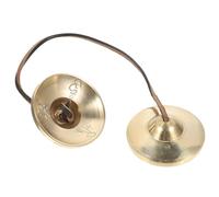 SWOOMEY Campana de Platillo de Cobre Vintage Ceremonias Religiosas Instrumento de Percusión Compacto y Ligero para Yoga para Rituales y Prácticas Espirituales