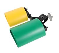 SWOOMEY Campana Diseño Compacto y Portátil para Batería Doble Montada Estructura Metálica y Plástico Adecuado para Actuaciones Dinámicas y Entrenamiento Rítmico