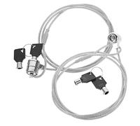 SWOOMEY Candado de Cable de Seguridad para Computadora Portátil y Tabletas, 1.2 Metros, 2 Juegos Llave, Portátil y Resistente, Adecuado para Oficina y Viajes, Compatible Mayoría