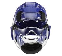 SWOOMEY Casco de Taekwondo para Protector Facial y Sistema de Ventilación, Equipo de para Entrenamiento y Práctica Deportiva