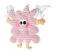 SWOOMEY Cojín De Soporte Lumbar Antideslizante De Dibujos Animados Almohada De Comodidad Para Asiento De Coche Oficina y Sofá Cojín De Peluche Multiusos Con Diseño De Ojos