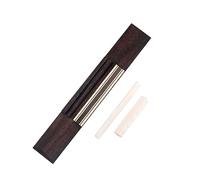 SWOOMEY Conjunto De Puente Sillín y Cejuela Para Guitarra Acústica Clásica Hueso De Ganado Resistente Para Reemplazo Kit Diy Para Partes De Guitarra Acústica Sistema Sólido Con Buena Calid