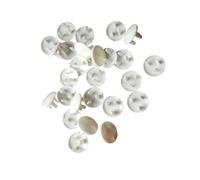 SWOOMEY Cubiertas de Enchufes para Niños 10 Piezas de Abs Blanco Protección contra Contacto y Polvo Combustible para Seguridad Hogar