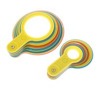 SWOOMEY de Anillos de Medición de Frutas de Plástico Herramienta Fácil de Usar para Clasificación por Tamaño 2 Juegos de 25 a 110 Mm para Medición del Diámetro de Frutas y Ciruelas