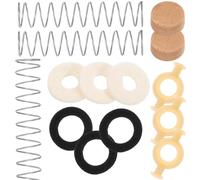 SWOOMEY De Reparación Para Sistema De Válvulas, Incluye Guía De Válvulas, Cojines De Fieltro y Corcho, Accesorios Esenciales Para y Precisión En Instrumentos Musicales