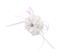 SWOOMEY Difusor De Esencial Clip De Ventilación Para Automóvil Decoración Floral Blanca Para Interiores De Mujeres Aromatizador De Aire Para Coche Fácil Instalación y Uso Práctico