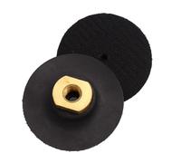 SWOOMEY Disco de Pulido de Goma Accesorio para Pulidoras M14 para Amoladora 3 Pulgadas Flexible y Autoadhesivo Uso en Seco y Húmedo Pulidor para Granito, Mármol, Azulejos y Piedra