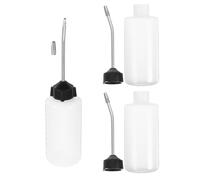 SWOOMEY Dispensador de Aceite para Máquina de Coser con Tapa de Hierro, 3 Recipientes Pequeños de Plástico Duradero para Uso en Taller y Automotriz