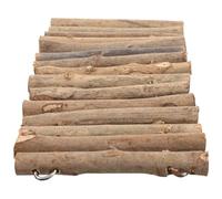 SWOOMEY Escondite para Reptiles de Madera Natural Palitos, Área de Descanso y Decoración para Terrarios y Acuarios en Paisajismo de Hábitat para Tortugas