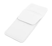 SWOOMEY Estuche Organizador de Bolsillo para Bolígrafos de PU Blanco, Protege contra Manchas de Tinta y Es Fácil de Limpiar, Adecuado para Uso en Negocios y Escuela