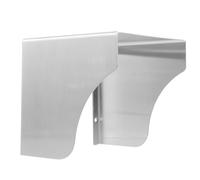 SWOOMEY Funda Metálica para Timbre y Videoportero Exterior 120Mm Cubierta de Acero Inoxidable para Puertos de Carga Eléctrica Caja Antisalpicaduras sin Fondo para Uso en Exteriores