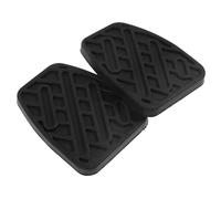 SWOOMEY Fundas De Pedales Para Coche De Caucho Firme, Juego De 2 Piezas, Antideslizantes, Protección Contra Suciedad y Agua, Compatible Acelerador, Freno y Embrague, Uso Automotriz