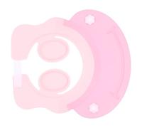 SWOOMEY Gorro Para Baby Shower Infantil Ajustable De Silicona Rosa, Protector Para Lavar El Cabello, Protección Ocular y Auditiva, Seguro y Cómodo Para Bebés y Niños