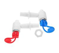 SWOOMEY Grifo Dispensador Reutilizable para Agua Fría y Caliente, Válvula Plástica Diseño Anti-Salpicaduras, para Dispensadores y Purificadores en Entornos Domésticos y Profesionales,