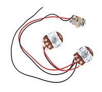 SWOOMEY Juego de Arnés de Cableado para Pastillas Gu55 Preamplificador Eléctrico Accesorio de Repuesto Componentes Sencillos de Guitarra Duradero y Práctico