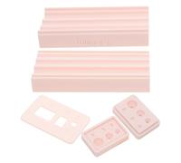 SWOOMEY Kit de Moldes Redondos y Herramientas para Elaborar Cuentas de Arcilla Polimérica de 4/6/8 MM, Incluye Rodillo y Recipiente Medidor para Manualidades Creativas