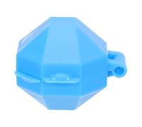 SWOOMEY Molde pequeño para cake pops: Molde de plástico para hornear piruletas con tapa - circular para postres para cocina casera, herramienta de repostería y panadería, 4,5 x 4,9 x 3,8 cm