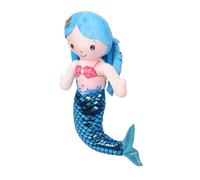 SWOOMEY Muñeca De Sirena De Peluche para Niñas Juguete Suave para Sueño Viajes y De Cumpleaños Color Azul