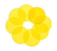 SWOOMEY Película de Corrección para Fotografías 66 Mm 10 Unidades Láminas de Luz Colorida para Ambiente Atardecer y Efectos Fotográficos