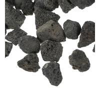 SWOOMEY Piedras Volcánicas Negras para Acuario Decoración Práctica y Efectiva de Roca Natural 500g Adecuado para Peceras y Macetas