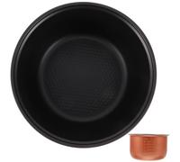 SWOOMEY Reemplazo Dorado de de Aleación Multifunción de Diseño Olla Interior Arrocera de 2l Portátil Revestimiento Antiadherente para y para Cocinar Arroz y Mantener Sopa