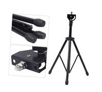 SWOOMEY Soporte Ajustable Para Práctico De Soporte De Metal Para Percusión Accesorio De Práctica Para Batería Negro