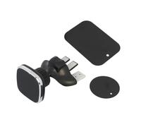SWOOMEY Soporte Magnético para Teléfono Móvil en Automóvil Rotación 360° Fácil de Aplicar y Quitar, Material Abs y PVC para Uso en Vehículo y Viaje Color Negro
