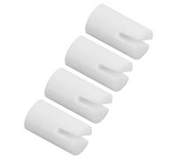 SWOOMEY Tuerca de Hueso de Buey para Banjo 4 Piezas, Reemplazo de Cejuela de Quinta Cuerda para Banjo, Accesorio Resistente para Músico Banjista, Puente de Hueso Excelente Resonancia