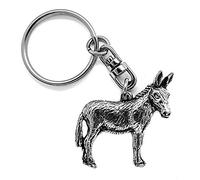 SWORLDesigns Llavero de Peltre Burro con Bolsa de Regalo