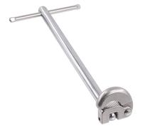 Swpeet 1 llave de maceta grande de 10 pulgadas herramienta de instalación de grifo telescópico, incluyendo llave de tuerca de grifo ajustable, llave de maceta telescópica para fijar la espalda y