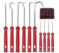 Swpeet 12 ganchos de extracción de manguera con kit de bolsa de herramientas, juego de púas y ganchos, herramienta de extracción, juego de herramientas de juntas, juego de ganchos de precisión